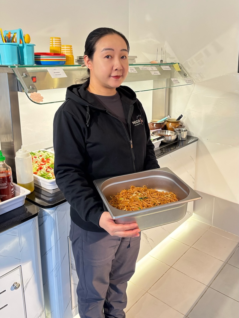 I bilden Tiehong Liu