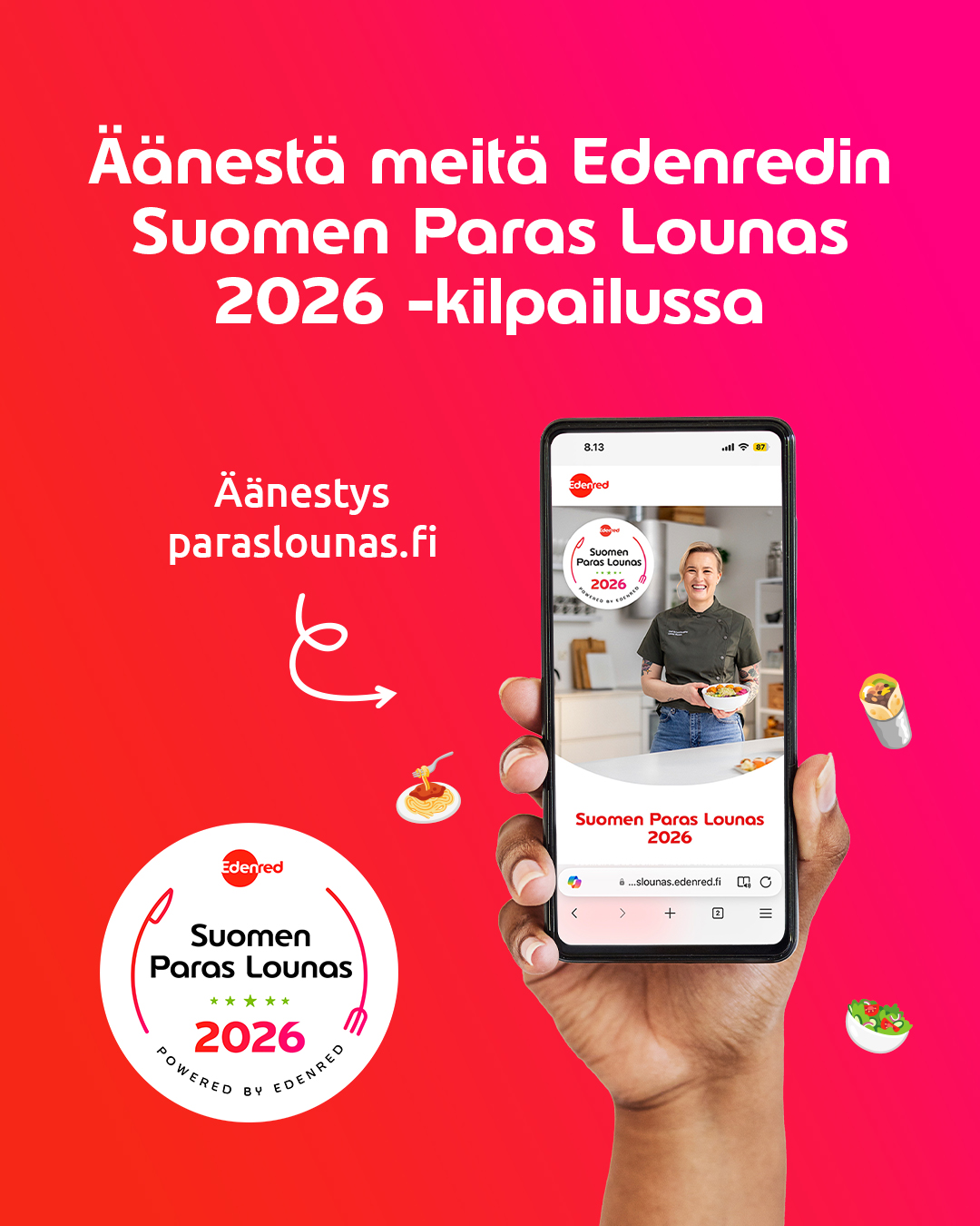 Go to paraslounas.fi → Search: Nogo Toko → Last date for voting 20.9.2026